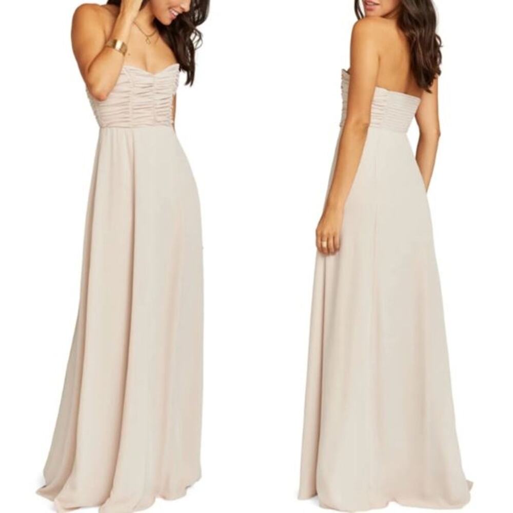 Show Me Your Mumu Bonbon Strapless Dress - Show Me The Ring Crisp NWT Size 3XL
